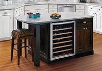 Frigidaire - Gallery Series 52-Bottle Wine Cooler - Stainless Steel