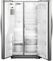 Whirlpool - 20.6 Cu. Ft. Side-by-Side Counter-Depth Refrigerator