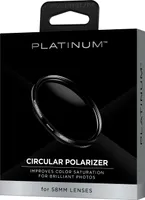 Platinum™ - 58mm Circular Polarizer Lens Filter