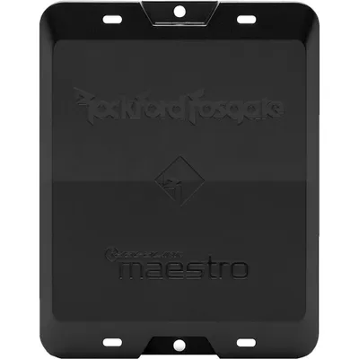 iDatalink - Maestro/Rockford Fosgate 8-Channel Interactive Signal Processor for Select Vehicles - Black