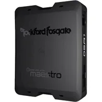 iDatalink - Maestro/Rockford Fosgate 8-Channel Interactive Signal Processor for Select Vehicles - Black