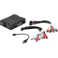 iDatalink - Maestro/Rockford Fosgate 8-Channel Interactive Signal Processor for Select Vehicles - Black
