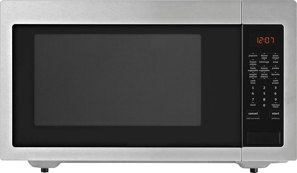 Whirlpool - 2.2 Cu. Ft. Microwave - Stainless Steel