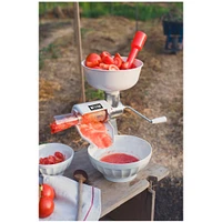 Weston - Tomato Press - Silver/White