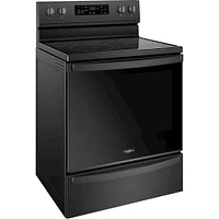 Whirlpool - 6.4 Cu. Ft. Self-Cleaning Freestanding Electric Convection Range