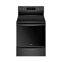 Whirlpool - 6.4 Cu. Ft. Self-Cleaning Freestanding Electric Convection Range