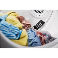 Whirlpool - 3.5 Cu. Ft. Top Load Washer and 5.9 Cu. Ft. Gas Dryer Laundry Center with Dual-Action Agitator - White