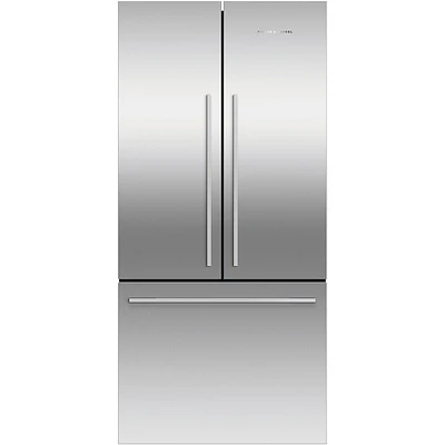 Fisher & Paykel - ActiveSmart Cu. Ft. French Door Counter-Depth Refrigerator