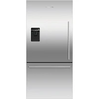 Fisher & Paykel - ActiveSmart Cu. Ft. Bottom-Freezer Counter-Depth Refrigerator