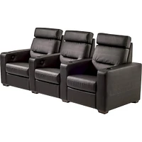 Salamander Designs - AV Basics TC3 Straight -Seat Power Recline Home Theater Seating