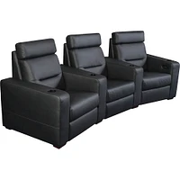 Salamander Designs - AV Basics TC3 Curved -Seat Power Recline Home Theater Seating