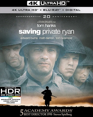 Saving Private Ryan [4K Ultra HD Blu-ray/Blu-ray] [1998]