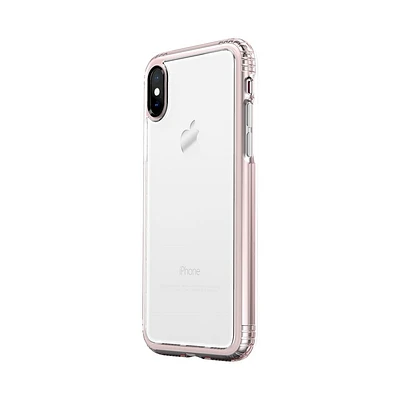 SaharaCase - OnlyCase Series Classic Case for Apple® iPhone® X and XS - Clear/Rose Gold