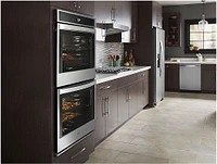 Whirlpool - 30" Built-In Double Electric Wall Oven - Stainless Steel