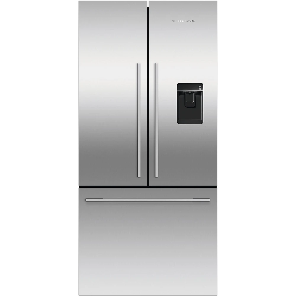 Fisher & Paykel - Cu. Ft. French Door Refrigerator