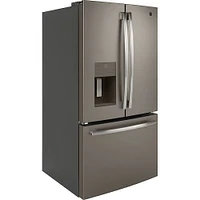 GE - 25.6 Cu. Ft. French Door Refrigerator