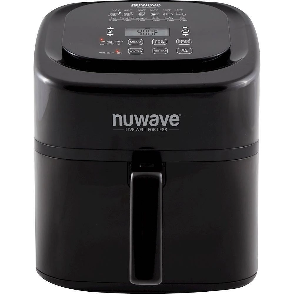 NuWave - 6 qt. Digital Air Fryer - Black