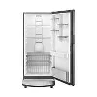 Gladiator - 17.8 Cu. Ft. Refrigerator - Black