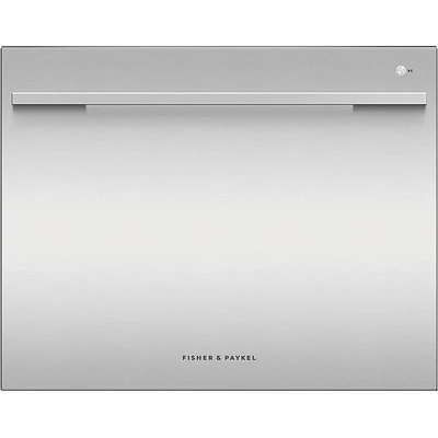 Fisher & Paykel - 24" Front Control Tall Tub Built-In Dishwasher - Stainless Steel