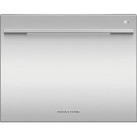 Fisher & Paykel - 24" Front Control Tall Tub Built-In Dishwasher - Stainless Steel