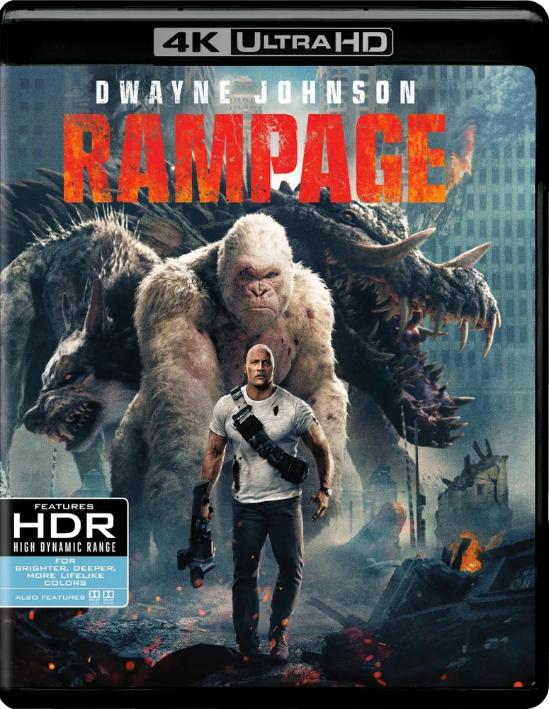 Rampage [4K Ultra HD Blu-ray/Blu-ray] [2018]