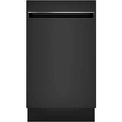GE Profile - 18" Top Control Built-In Dishwasher with Stainless Steel Tub