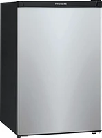 Frigidaire - 4.5 Cu. Ft. Mini Fridge with Top Freezer - Silver