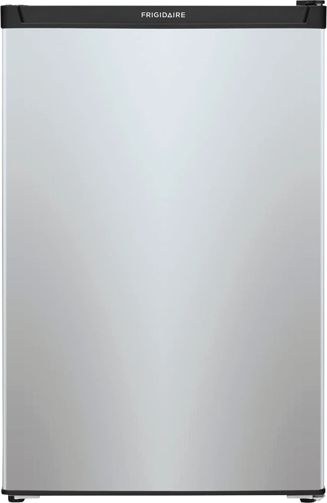 Frigidaire - 4.5 Cu. Ft. Mini Fridge with Top Freezer - Silver