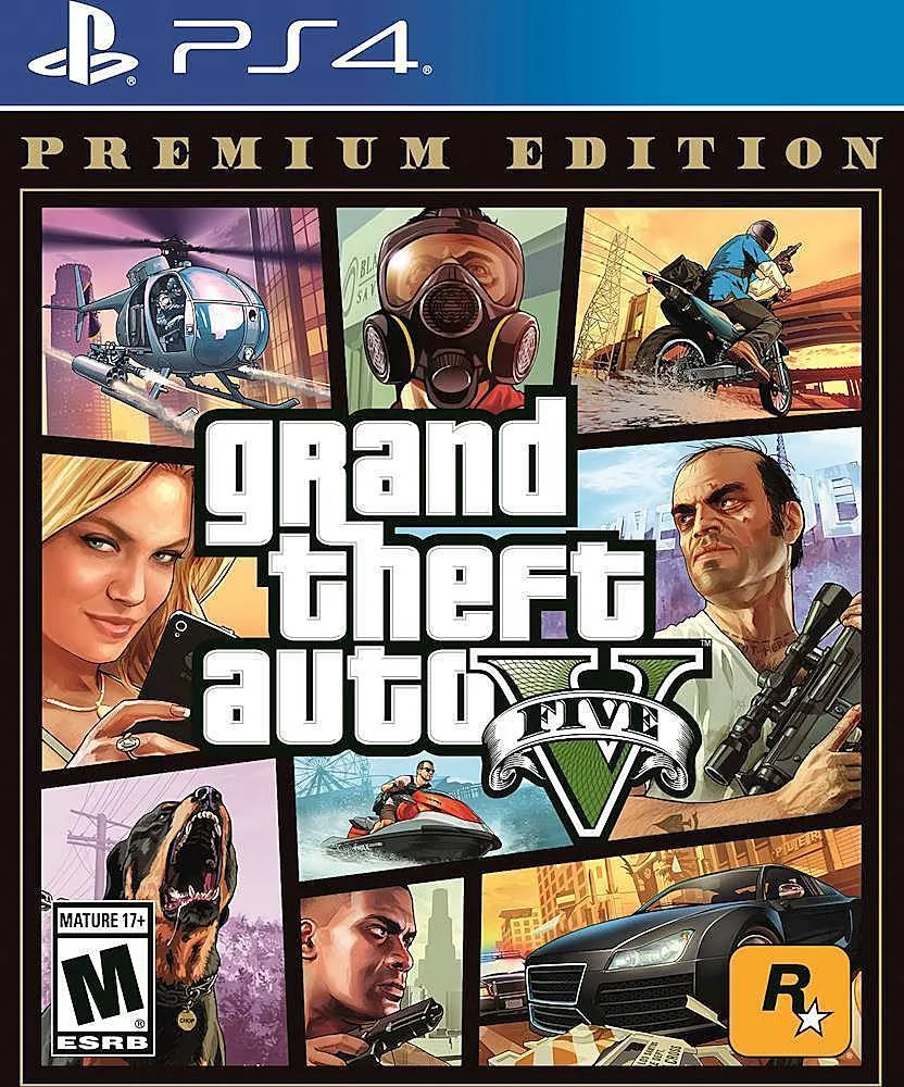 Grand Theft Auto V Premium Edition - PlayStation 4, PlayStation 5