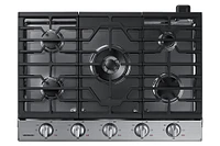 Samsung - 30" Built-In Gas Cooktop with WiFi