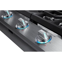 Samsung - 30" Built-In Gas Cooktop with WiFi