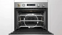 Fisher & Paykel - Professional 29.8" Built-In Double Electric Convection Wall Oven - Stainless Steel