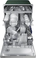 Samsung - 24" Front Control Built-In Dishwasher - Stainless Steel