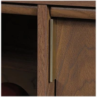 Sauder - Clifford Place Collection TV Cabinet for Most TVs Up to 46" - Grand Walnut