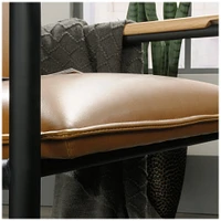 Sauder - Boulevard Café Collection 4-Leg Accent Chair - Camel