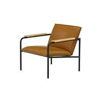 Sauder - Boulevard Café Collection 4-Leg Accent Chair - Camel