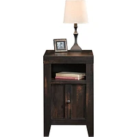 Sauder - Dakota Pass Side Table - Char Pine