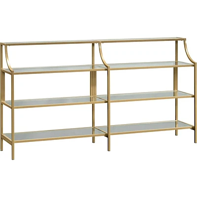 Sauder - International Lux Console Table - Satin Gold