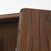 Sauder - Harvey Park Collection 2-Shelf Bookcase - Grand Walnut