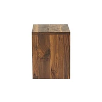 Sauder - Harvey Park Collection Pedestal - Grand Walnut