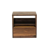 Sauder - Harvey Park Collection Pedestal - Grand Walnut