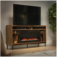 Sauder - Harvey Park Collection TV Cabinet for Most Flat-Panel TVs Up to 60" - Grand Walnut