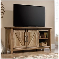 Sauder - Dakota Pass Collection TV Cabinet for Most Flat-Panel TVs Up to 70" - Craftsman Oak