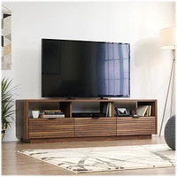 Sauder - Harvey Park Collection TV Cabinet for Most Flat-Panel TVs Up to 70" - Grand Walnut