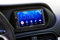 Sony - 6.2" - Apple® CarPlay™ - Built-in Bluetooth - In-Dash Digital Media Receiver - Black