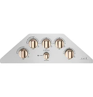 Café - 30" Gas Cooktop - Stainless Steel