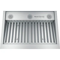 GE - 28" Convertible Range Hood - Stainless Steel