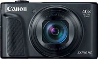 Canon - PowerShot SX740 HS 20.3-Megapixel Digital Camera - Black