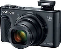 Canon - PowerShot SX740 HS 20.3-Megapixel Digital Camera - Black