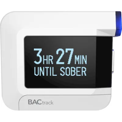 BACtrack - C8 Personal Breathalyzer - White/Black/Blue